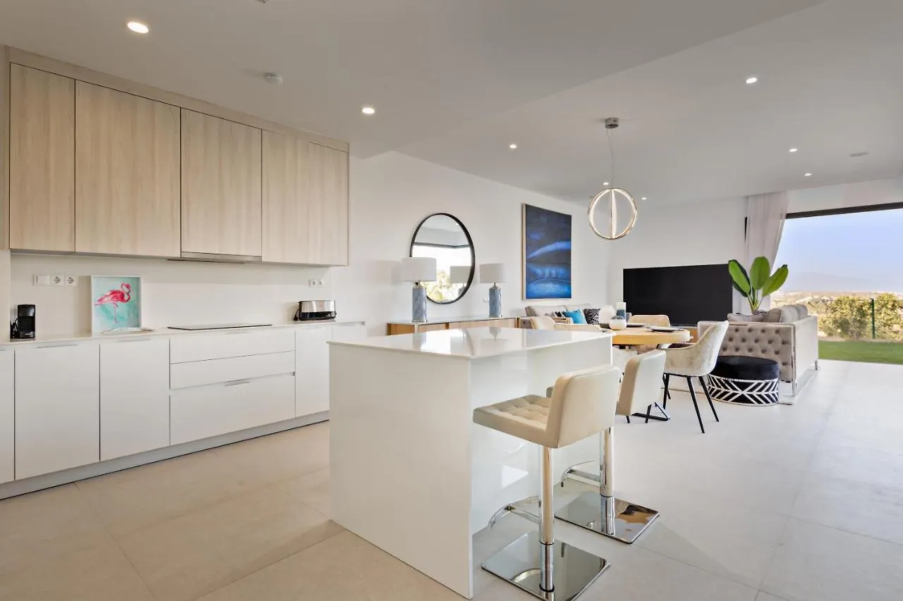 Luxury Seaview 3 Bedroom Apartment - Along Golf Course Of Finca Cortesin Casares